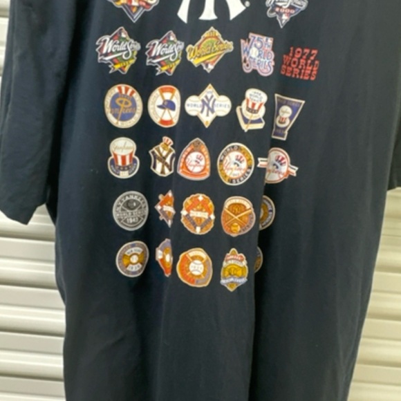NY Yankees 27x world series t-shirt size 3xl preowned - Picture 4 of 5